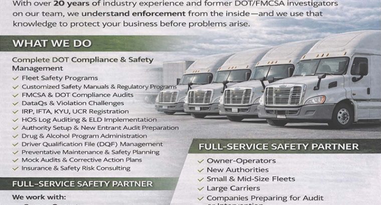 Cellex Consulting Group – DOT Safety Consultants